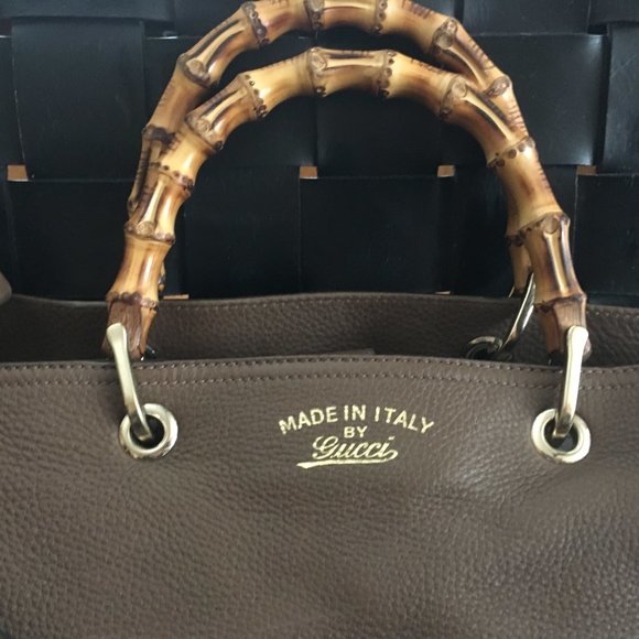 Gucci Large Bamboo Shopper Tote - Picture 3 of 10